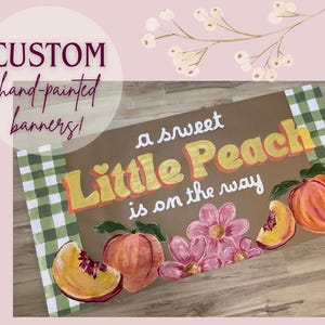 Custom Hand-Painted Banners, Custom Paper Banners, Custom Banners, Banners, Banner, Brown Paper Banners, Banner for All Occasions, Signs