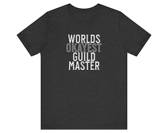 Camiseta del mejor maestro de gremio del mundo: diseño divertido para gamers