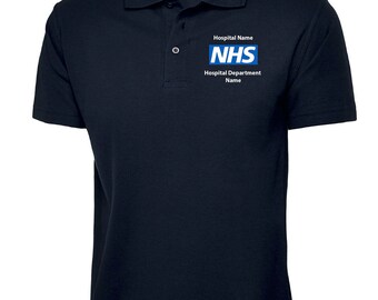 NHS England Polo Shirt 100% cotton