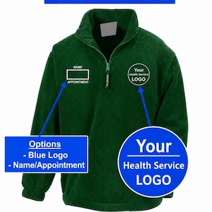 All* Healthcare Service - Heavy Fleece Quarter Zip (Unisex)