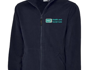 Health And Social Care Fleece Jacket. Add Your Name for free.