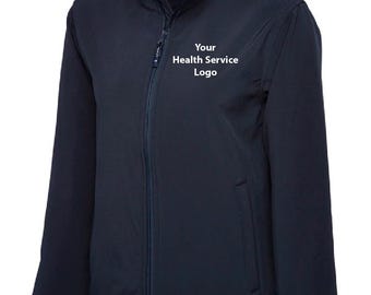 All* Health Service Softshell Jacket, Logo and Personalised Text Included