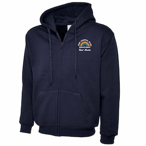 NHS Rainbow Hoodie, Personalised NHS Rainbow Design image 5