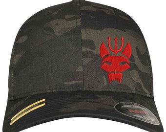 US NAVY SEAL Team 6 Six Cap Hat multicam Flexfit yupoong Cap, Logo Embroidered