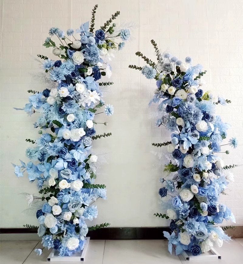Ghirlanda Di Fiori Artificiali Per Arco Matrimoniale – Kit Decorazione Floreale Con Fiori Di Seta, Benvenuto Per Cerimonie (#2)