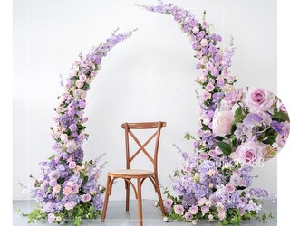 Ghirlanda Di Lavanda Artificiale 1,8m – Finta Vite Fiorita Per Decorazione Casa, Matrimoni, Porte E Pareti