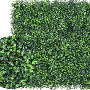 3D Artificial Plant Lawn Panel Wall Boxwood Wall Backdrop Hedge Wall Greenery Grass Decor Wall Party Shop Decor Photo Backdrop,Garden Decor