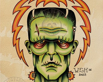 Monstruo de Frankenstein tradicional americano