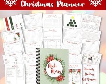 Christmas Planner Printable: The Make Merry Holiday Organizer