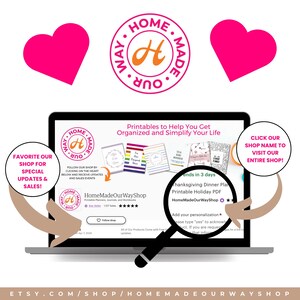 How to favorite our goal planner and shop