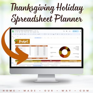 The Thanksgiving Holiday Spreadsheet Planner