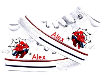 cool spiderman shoes