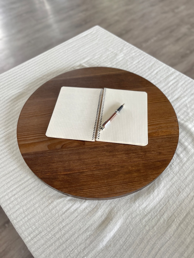 Wooden Table Top, Wooden Tray, Custom Round, Rustic Table Top, Pine
