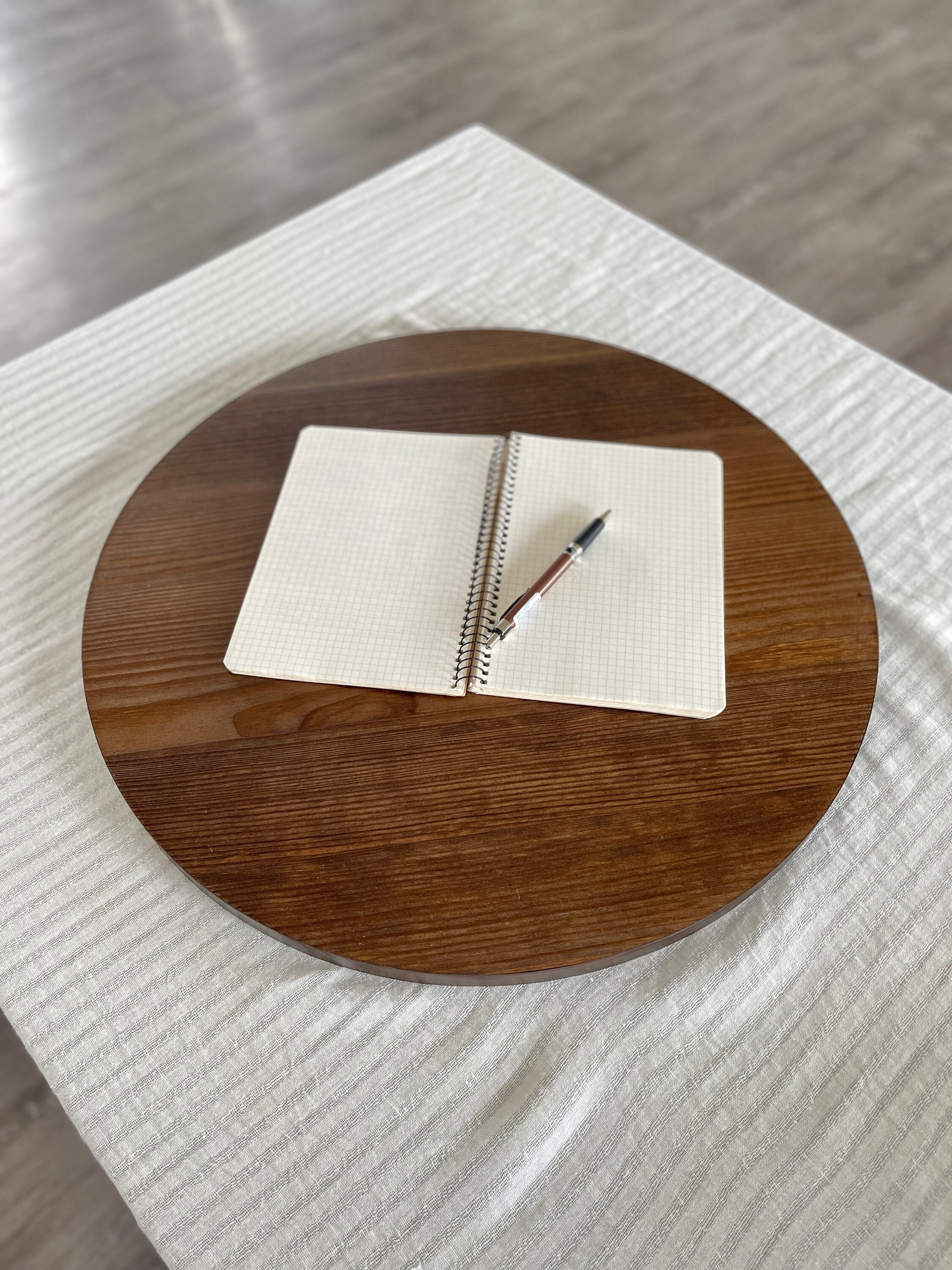 Wooden Table Top, Wooden Tray, Custom Round, Rustic Table Top, Pine