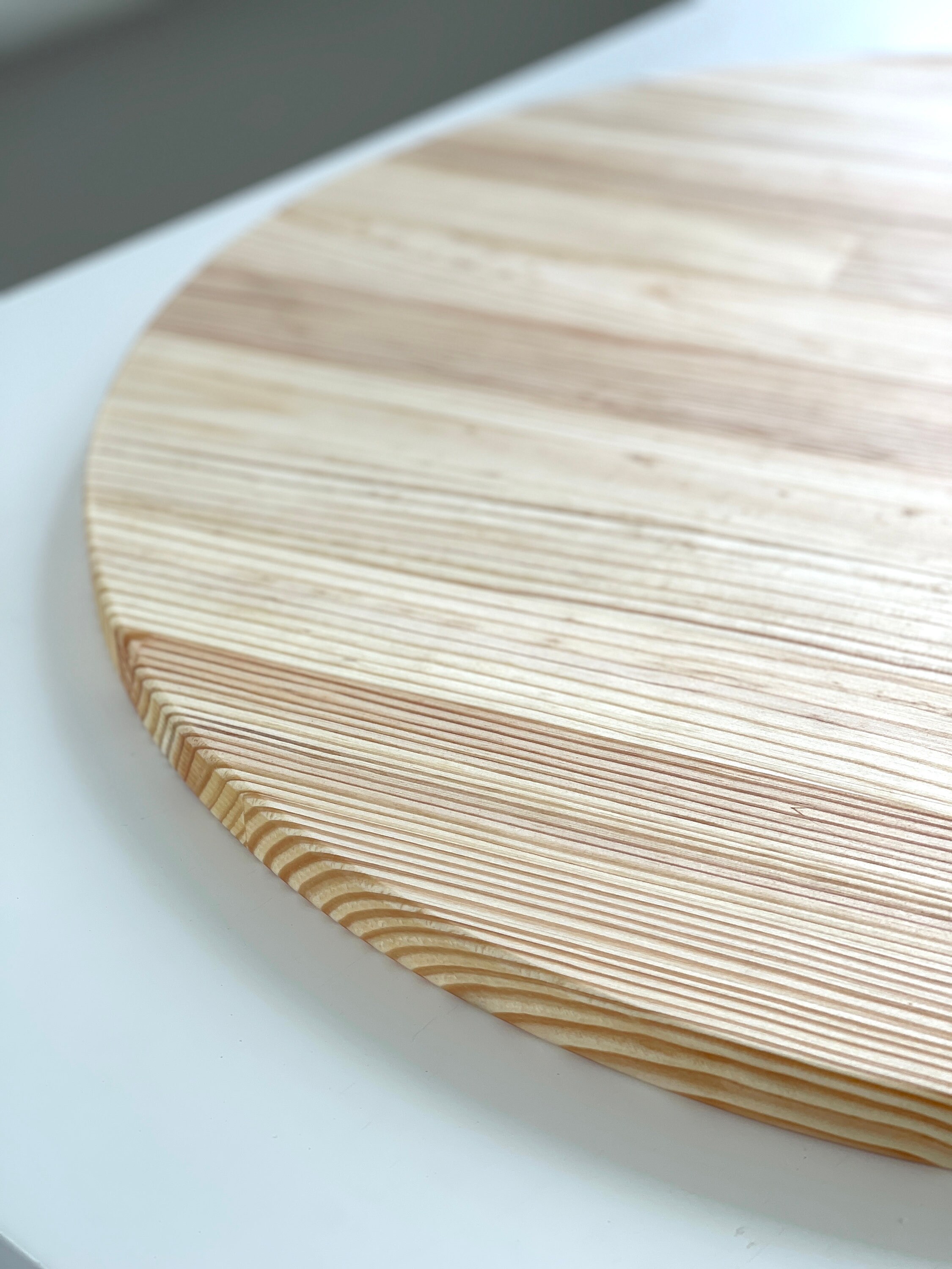 Wooden Table Top Wooden Tray Custom Round Rustic Table Top Etsy