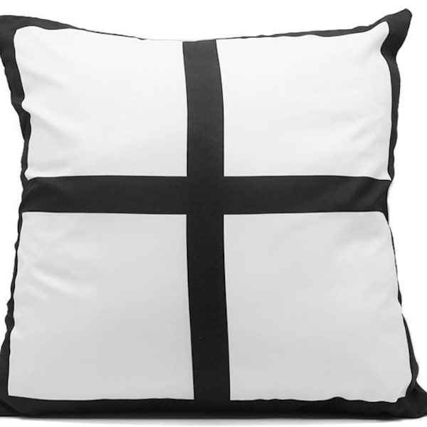 Double Sided 4 Panel BLANK Pillow Cover