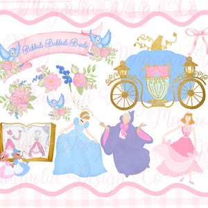 BIBBIDI BOBBIDI BRIDE - Digital illustration package