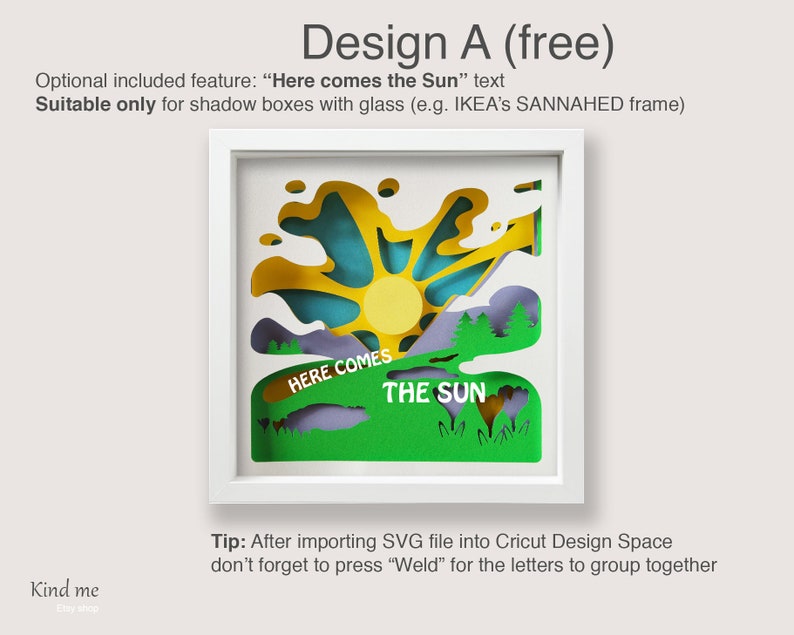 3D Paper Cut Shadow Box Templates for Cricut, SVG, Pdf, Esp, Dxf