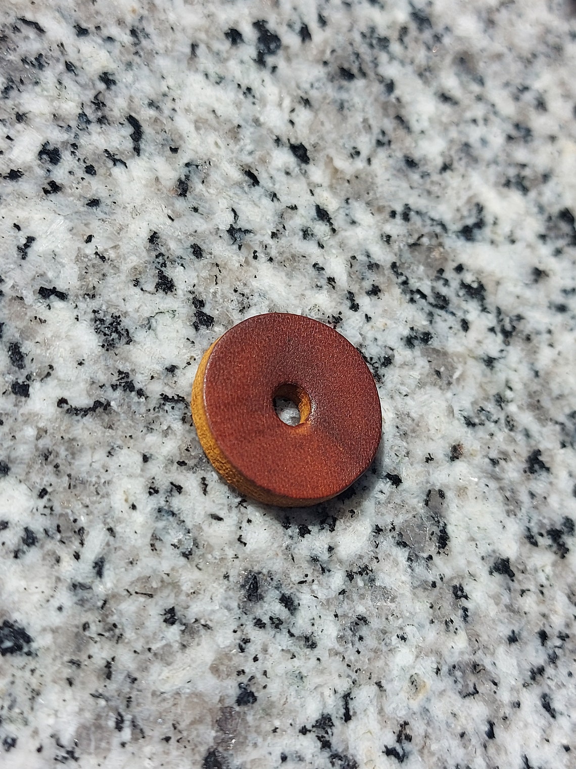 Leather Washers Round Circle Circular Leather Buttons Leather Craft