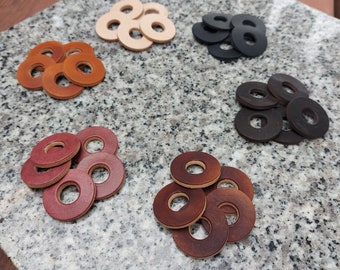 Big leather washers