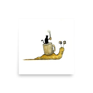 Fysieke print - Slak - 5x7", 10x10"