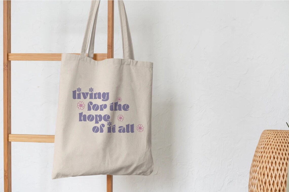 August Tote Bag Folklore Tote Bag Folklore Merch Aesthetic - Etsy