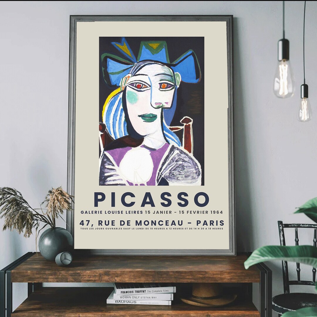 Picasso Boho Wallart Digital Download Painting French Art Pablo Picasso