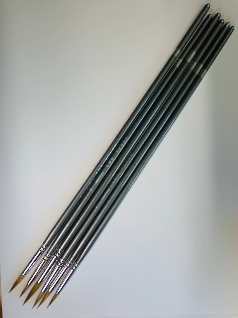 Kolinsky Fine Sable Hair Brushes for Art Painting Etsy