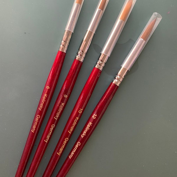 Kolinsky Germany Watercolor and Oil Painting Brushes