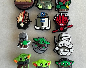 Starwars croc charms set