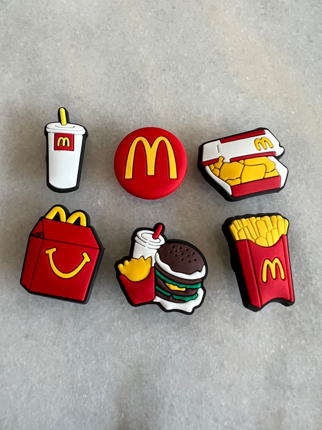 Croc Charms Set. Mcdonalds Etsy
