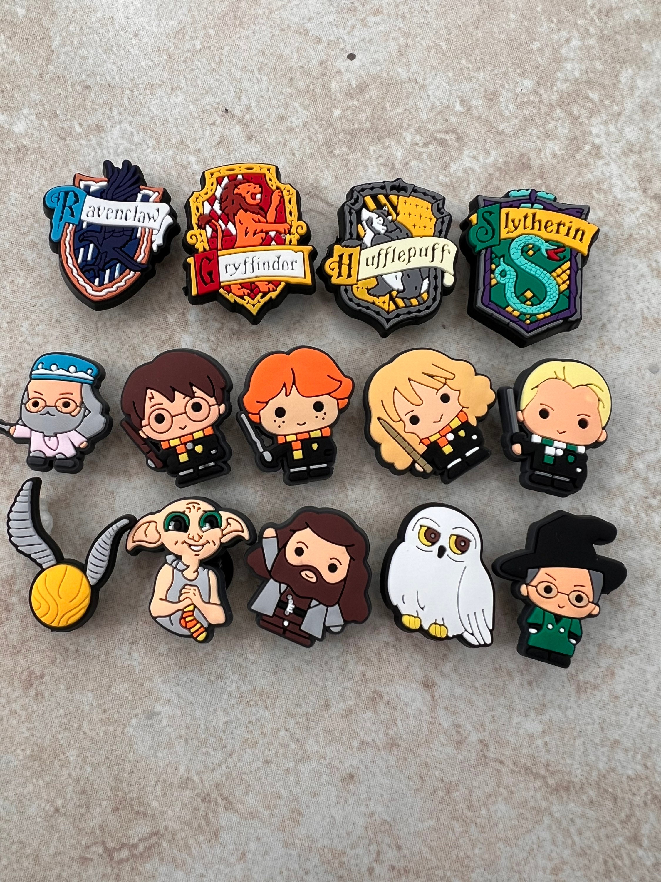17 pc Harry Potter Character Croc Charms