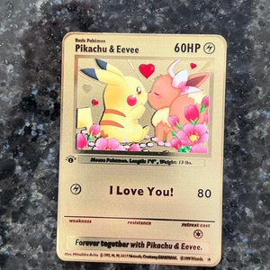 Pikachu & Eevee - I love you