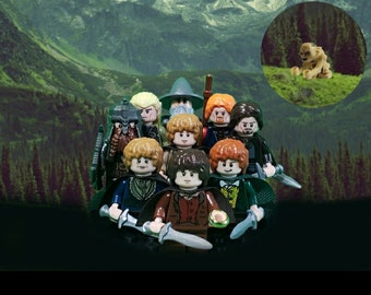 LOTR Fellowship Block Figures