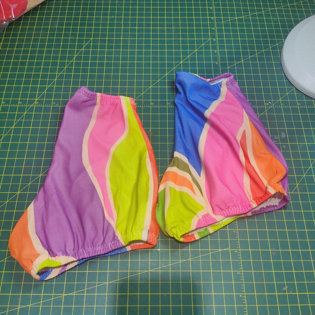 Boot Cover Sample Sample Sale- Multicolored Boot Covers Size Medium - Etsy