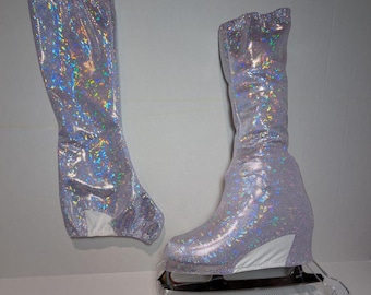 Custom Gogo boots Boot Covers for Costume, Ice skates, Roller skating