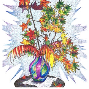 Herbstvase