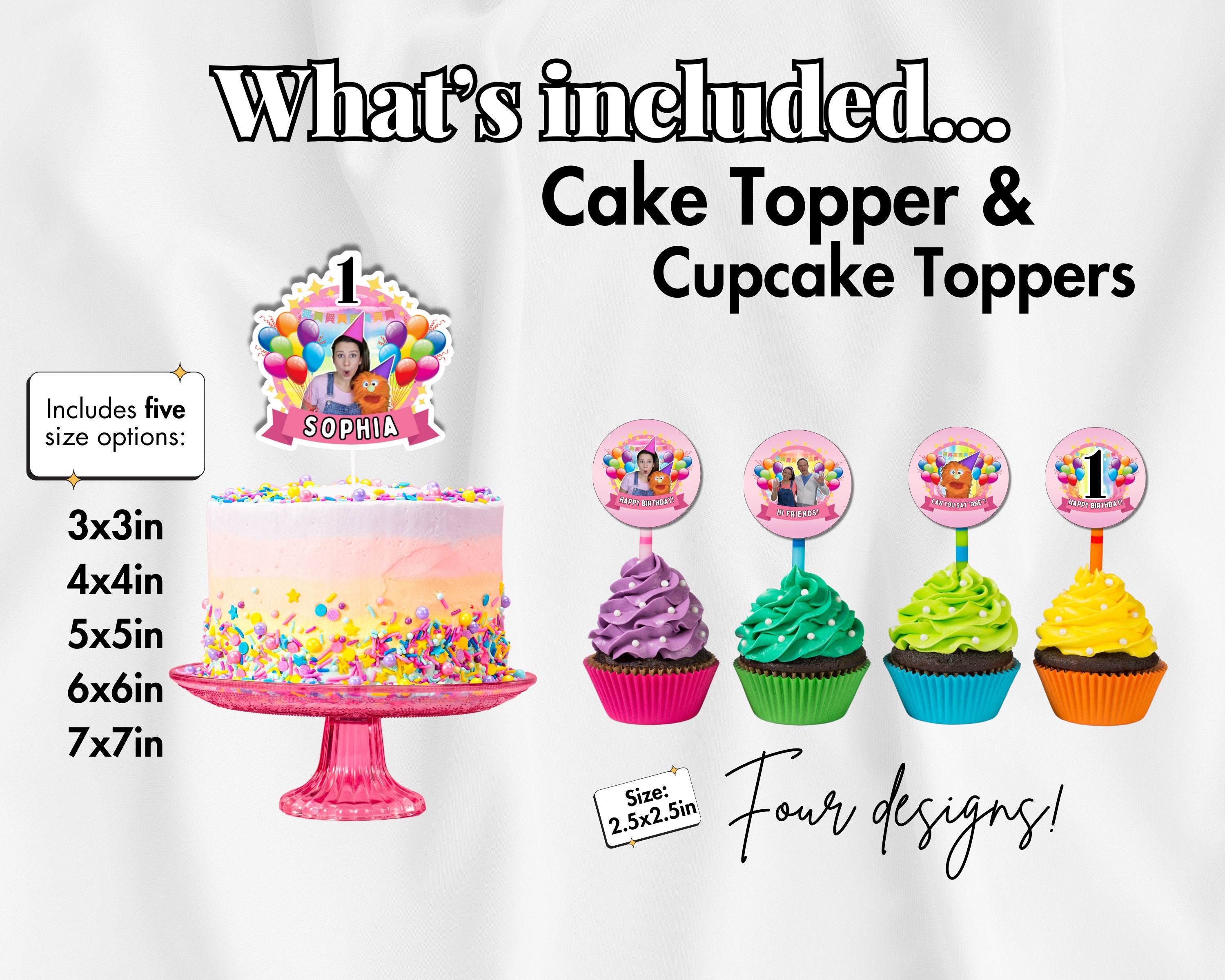 The ULTIMATE Ms. Rachel 1st Birthday Party Pack Instant Digital ...