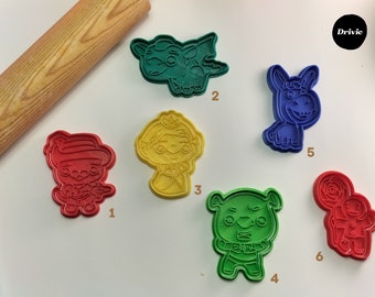 Shrek Cookie Cutter Gift • Cake Topper • Fondant Cutter • Polymer Clay Cutter • Art for Kids Hub