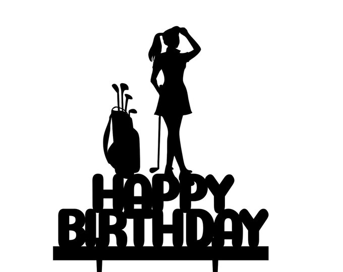 Golf cake topper, Golfing cake topper, Golfer cake topper, Golf birthday cake topper, Golfing birthday cake topper, Golf birthday cake toppe