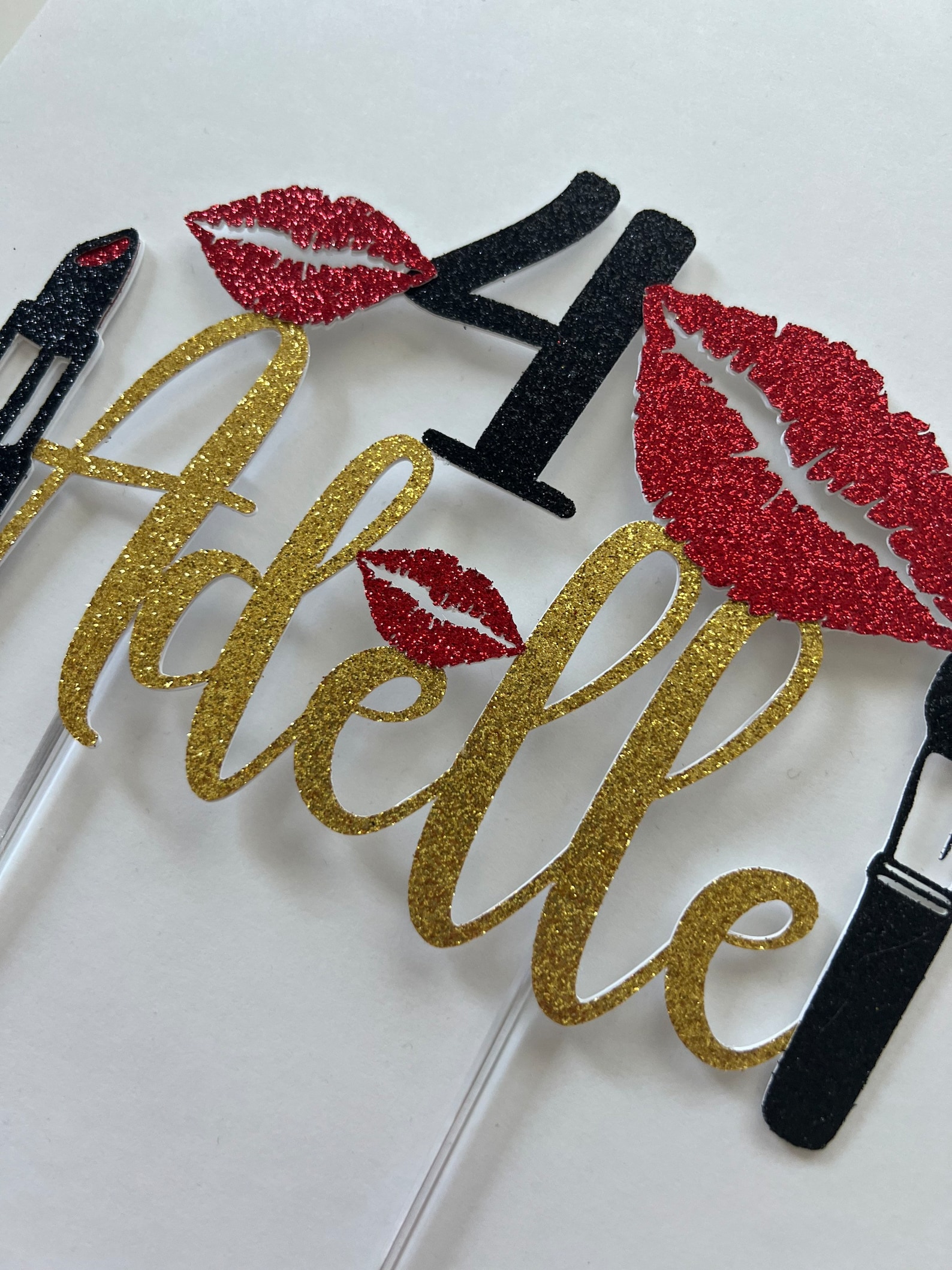 Makeup Cake Topper Makeup Artist Cake Topper Makeup Topper Etsy