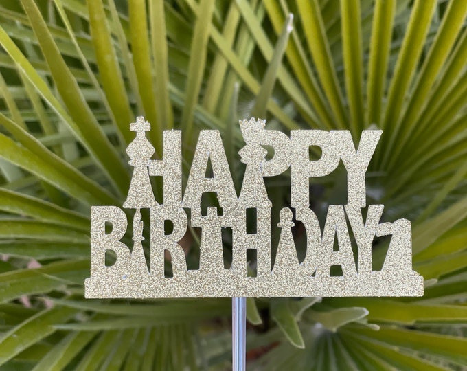 Chess cake topper, chess birthday cake topper, chess topper, chess game cake topper, chess lover cake topper, chess competition cake topper