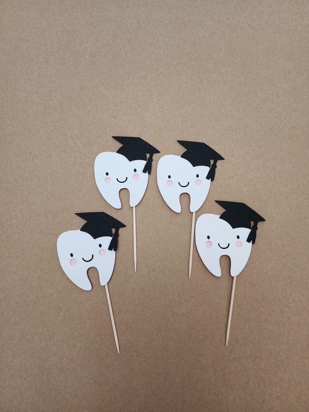 Dental Graduation Cupcake Toppers, Dental Grad Cupcake Toppers, Dental