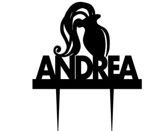 Aquarius Birthday Cake Topper: Zodiac Party Decor