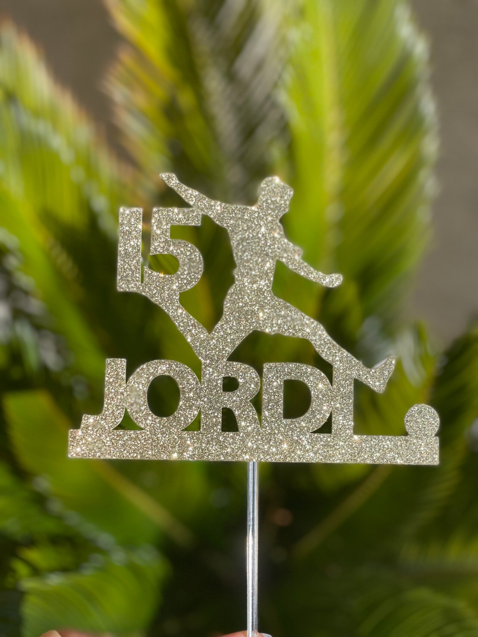 Soccer Birthday Cake Topper Soccer Cake Topper Soccer Player Etsy