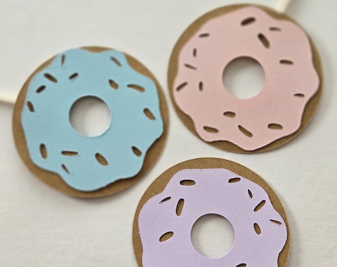 Donut cupcake toppers, donut toppers, sweet one cupcake toppers, do not grow up cupcake toppers, dessert cupcake toppers, donut topper