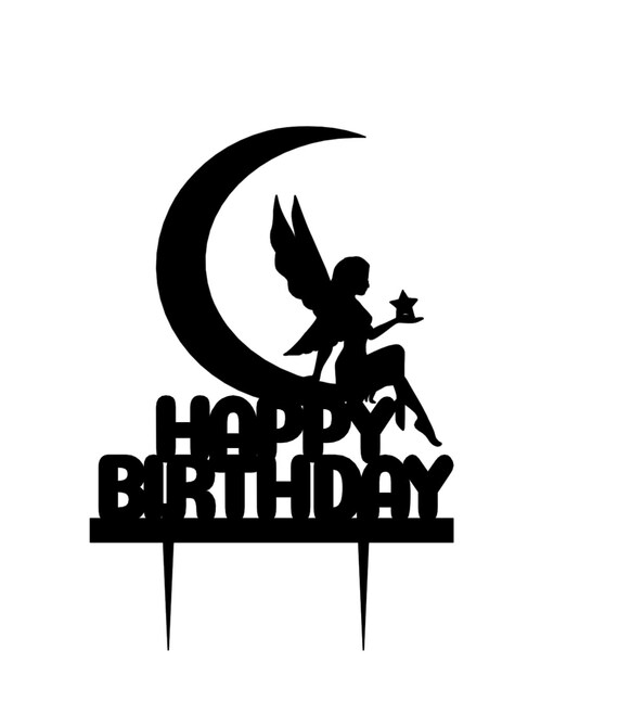 Fairy Cake Topper Fairy Birthday Cake Topper Fairy Toppers | Etsy