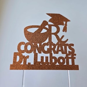 Pharmacist cake topper, Pharmacy cake topper, Pharmacy grad cake topper, Pharmacy tech cake topper, Pharmacy graduation cake topper,