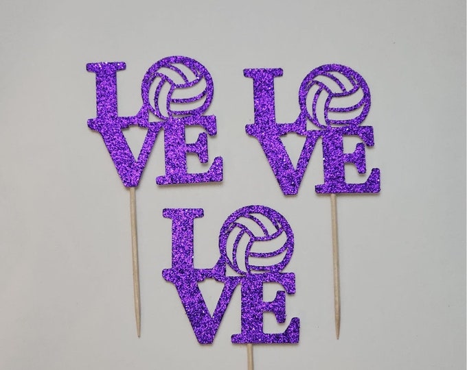 volleyball cupcake toppers, spike cake toppers, volleyball cupcake toppers, volleyball toppers, voleibol birthday cupcake toppers