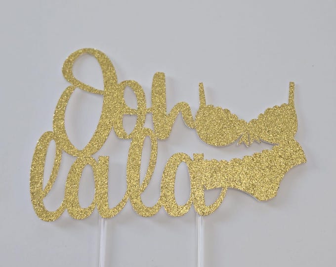 Bridal shower cake topper, lingerie cake topper, lingerie topper, Bachelorette shower cake topper, lingerie topper, lingerie toppers,